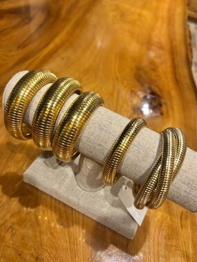 Gold Tone Bracelet Lot NWT
